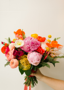 A COLOURFUL MODERN WEDDING WITH BRIGHT FLORALS, PINK SHOES & A DONUT DESSERT BAR! _ Bespoke-Bride_ Wedding Blog